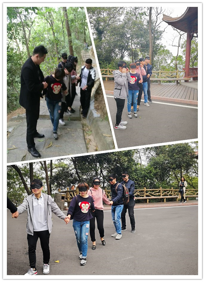 一禾科技組織東莞大屏障森林公園戶外拓展活動